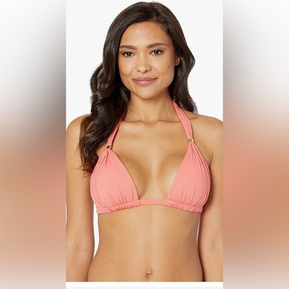 Lauren Ralph Lauren blk label coral reef paisley halter 2 piece bikini swimsuit - Picture 2 of 14